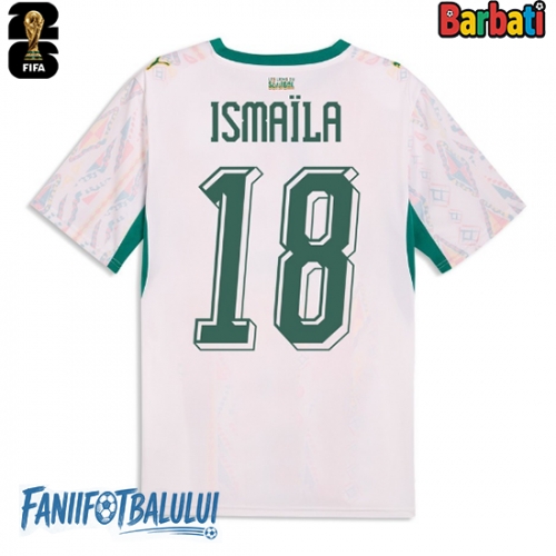 Senegal Ismaila Sarr #18 Tricou Fotbal Replică Mondial 2026 Barbati Acasa Senegal Ismaila Sarr #18 Tricou Fotbal Replică Mondial 2026 Barbati Acasa